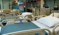 مرد بیمار برای گرفتن پول با تخت بیمارستان به بانک رفت