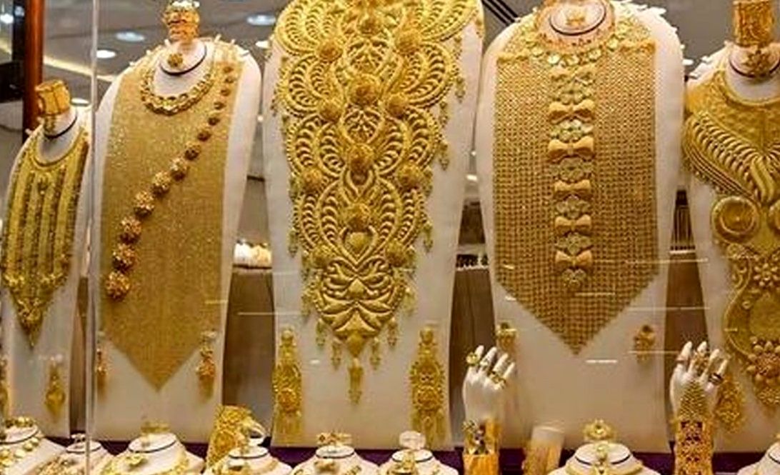 لباس های طلای یک میلیون دلاری در دبی
