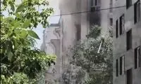 تصاویر حمله اسرائیل به یک ساختمان در محله گیشا