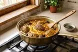 طرز تهیه کوفته هلو شیرازی به روش سنتی