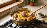 طرز تهیه کوفته هلو شیرازی به روش سنتی