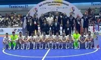 نایب قهرمانی تیم ملی ایران با پیروزی ۶گله