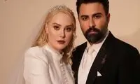 تصاویری از خوشگذرانی تازه عروس و داماد سینمای ایران
