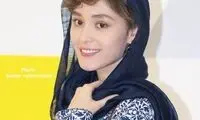 سلفی عجیب فرشته حسینی با آینه