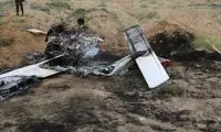 اولین عکس‌ها از سقوط مرگبار هواپیمای آموزشی در کرج