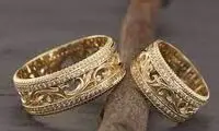 ترفند جالب برای تبدیل مهره برنجی به حلقه ازدواج!