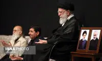 عکسی از گریه‌های رهبر انقلاب در شب تاسوعا