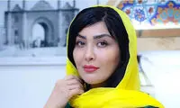 ذوق و شوق عجیب مریم معصومی به خاطر بارش برف