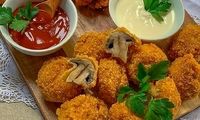 طرز تهیه قارچ سوخاری به روش فست‌فودی‌ها