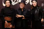 قاب دو بازیگر زن و مرد سریال پایتخت در اکران یک فیلم