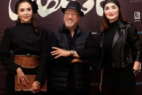 قاب دو بازیگر زن و مرد سریال پایتخت در اکران یک فیلم