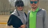 همسر سیداحمد خمینی در کنسرت سهراب پورناظری