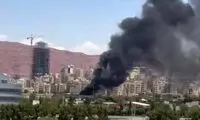 آتش‌سوزی شدید در شهرک علمی‌ تحقیقاتی اصفهان