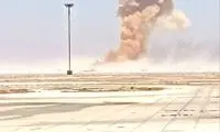 انفجار مهیب در نزدیکی فرودگاه دمشق