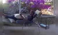 وحشت صاحب‌خانه از ورود سرزده یک خرس!