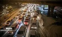 برف دوباره تهرانی‌ها را غافلگیر کرد