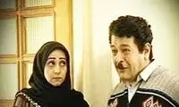 چهره شکسته شده اعظم خانم سریال زی زی گولو در یک مراسم 