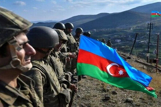 شیطنت ارتش آذربایجان در نزدیکی مرز ایران