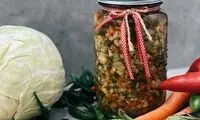 طرز تهیه ترشی هفت بیجار مازندرانی