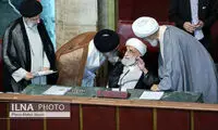 عکس خاصی که از آیت الله جنتی منتشر شد