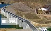 حجم آب این سد ۲ برابر شد