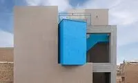 معماری خاص یک خانه در یزد جلب توجه کرد