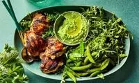 طرز تهیه یک غذای تابستانی و خوشمزه با ران مرغ