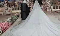 عکسی از نانسی عجرم در عروسی مجلل زوج قطری