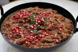 شیشه ناز؛ غذای محلی ساری با طعم انار و گردو
