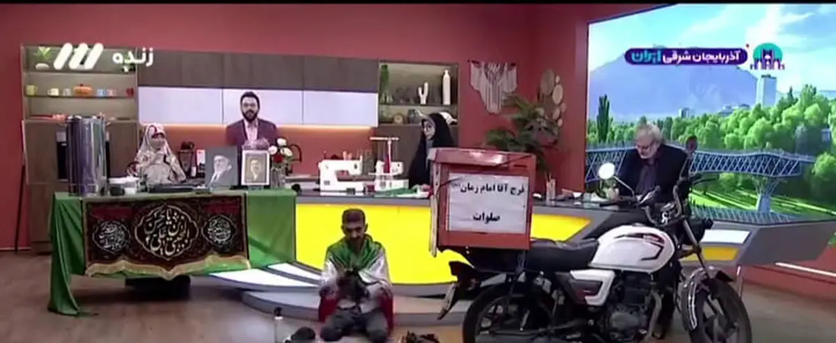 صداوسیما دکور برنامه‌اش را بر اساس تجمعات طراحی کرد
