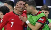 اشک‌های رونالدو اشک تمساح بود!‏