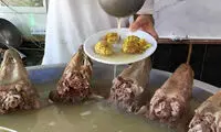 ویدئو جدید از دزدی عجیب کله‌پاچه در یک طباخی!