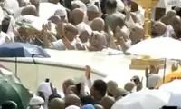 دیشب مسجدالحرام بارانی شد