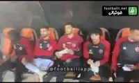  انتشار گاز اشک‌آور وسط دیدار پرسپولیس و مس