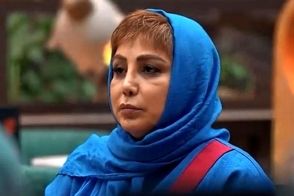 دورهمی هنرمندان در مراسم شوی لباس بهنوش بختیاری