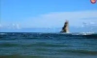 تصاویری شگفت‌انگیز از تولد یک جزیره در اقیانوس