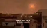 تصاویری از لحظه حمله ایران به مرکز اسرائیل