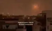 تصاویری از لحظه حمله ایران به مرکز اسرائیل