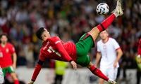 فقط رونالدو می‌تواند یک لحظه را به شاهکار تبدیل کند!