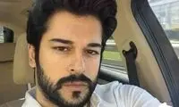 تفریحات خاص و لاکچری بازیگر ترک با یک عقاب!