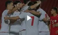 گل پنجم ایران به افغانستان توسط طارمی 
