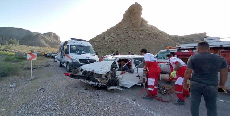 حادثه مرگبار در جاده نورآباد به خرم آباد