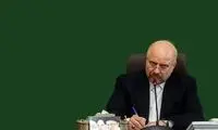 قالیباف یک قانون را برای اجرا به پزشکیان ابلاغ کرد