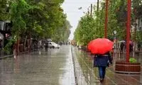 موج تازه رگبار باران و تگرگ در این مناطق
