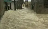 خلاقیت یکی از اهالی قشم در مواجهه با سیل