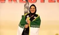 تاریخ‌سازی بانوی ایرانی در مچ‌اندازی قهرمانی آسیا