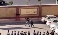 اخراج کادر مدرسه پرند در پی انتشار فیلم تنبیه بدنی