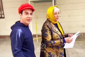شوخی بامزه گوهر خیراندیش با عمو پورنگ سوژه شد!