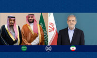 پیام مسعود پزشکیان به پادشاه و ولیعهد سعودی
