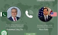 رایزنی تلفنی وزیران خارجه پاکستان و آمریکا